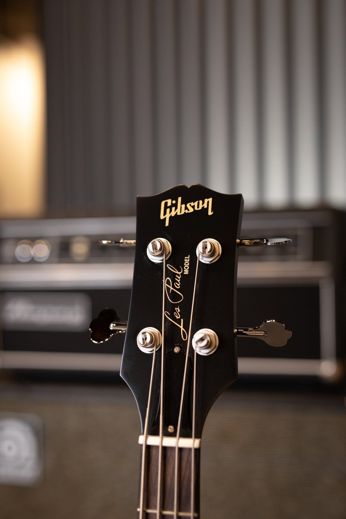 Gibson Les Paul Junior Tribute Double Cut Bass - Worn Ebony