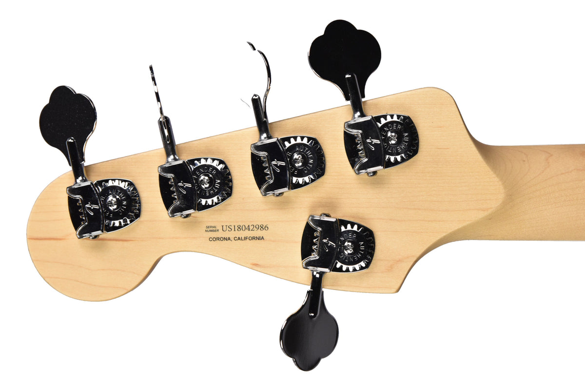 Fender American Elite Jazz Bass V Three Tone Sunburst US18042989