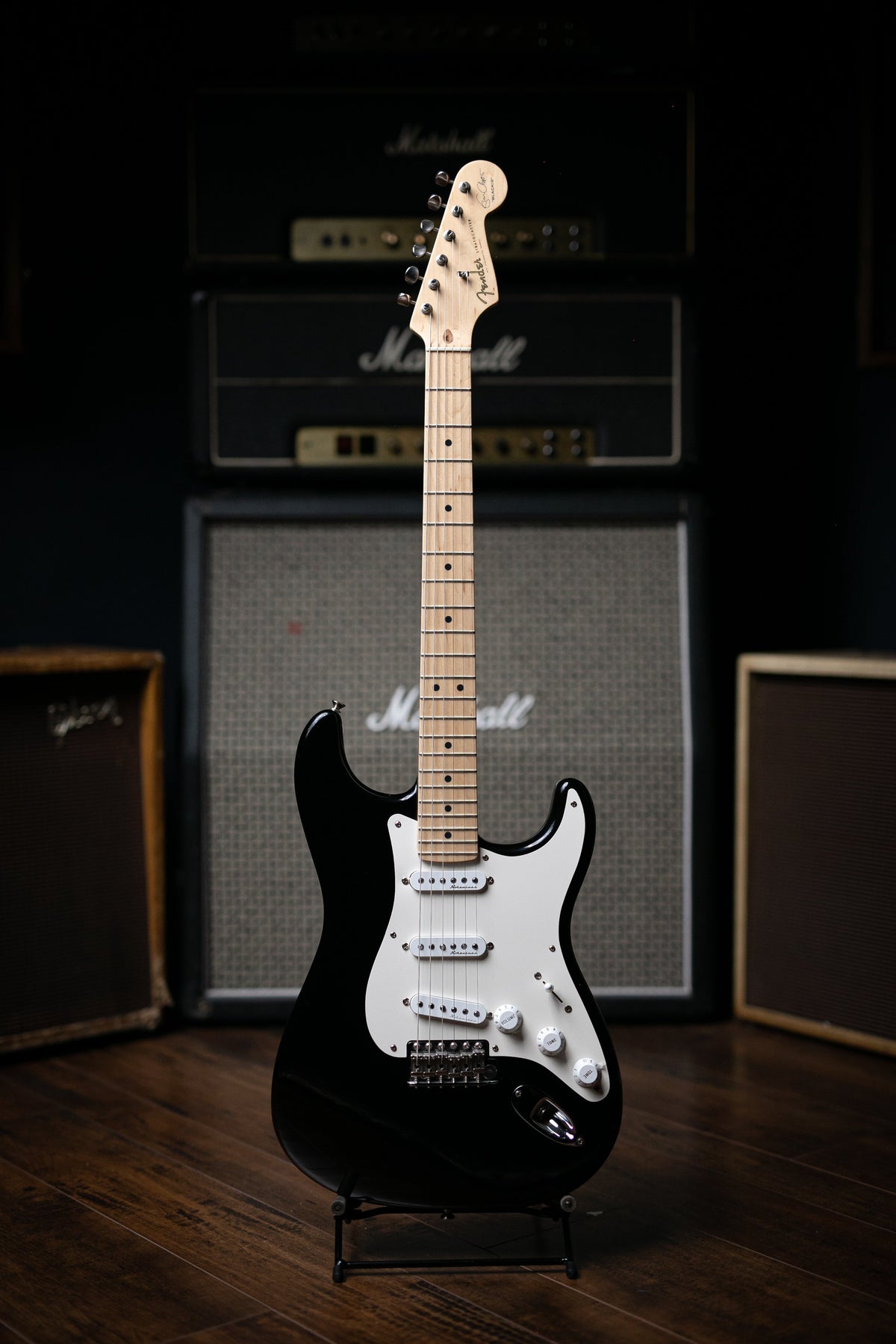 2003 Fender Stratocaster Eric Clapton Electric Guitar - Black