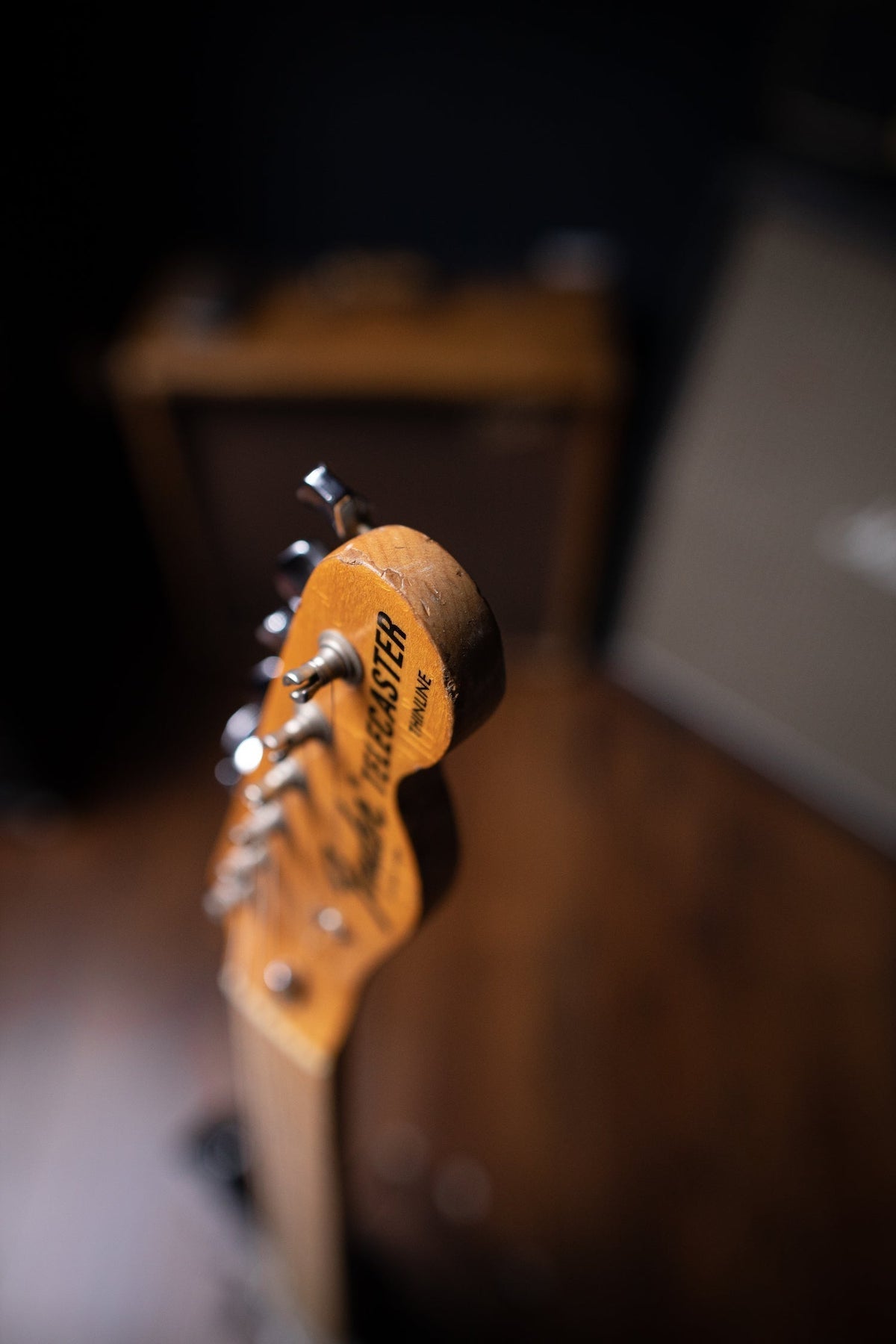1973 Telecaster Thinline Electric Guitar - Black