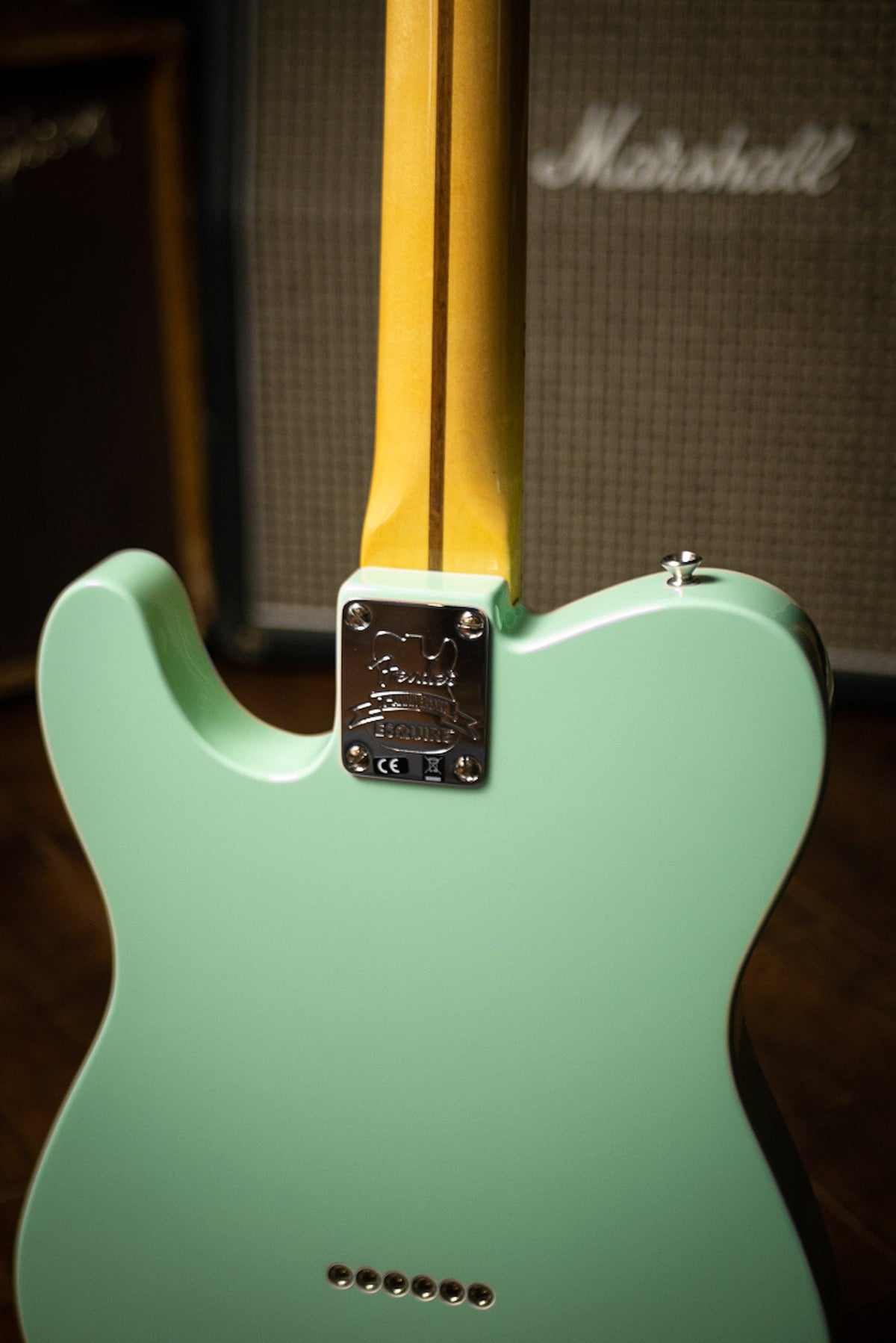 Fender 70th Anniversary Esquire Electric Guitar - Seafoam Green