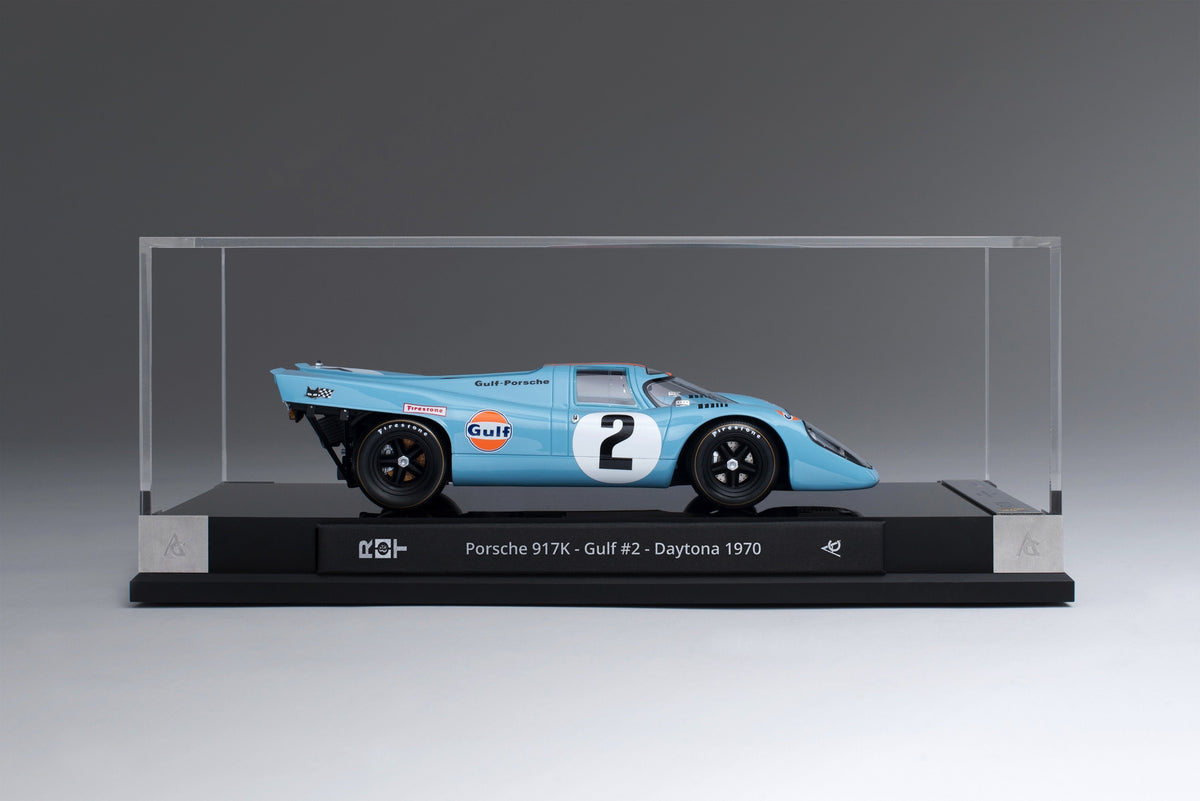 Amalgam Collection - Porsche 917K 1970 Daytona Winner Road & Track Edition 1:18 Scale