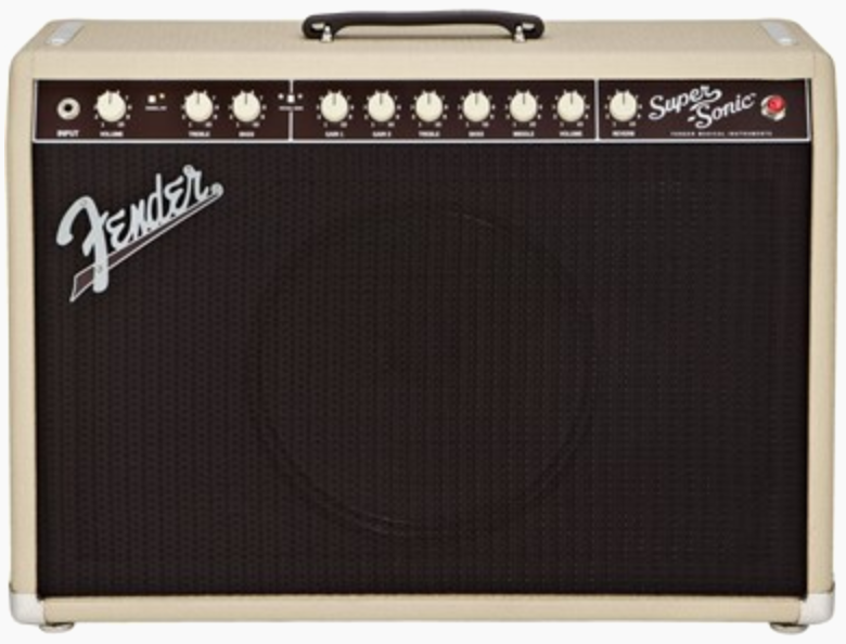Fender Super-Sonic 22, 22 Watt 1x12" Combo Amp - Blonde