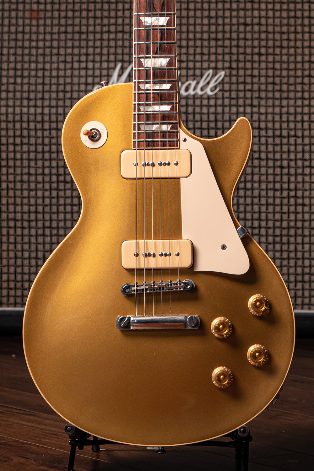 2008 Gibson Custom Shop 1956 Les Paul R6 Electric Guitar - Gold Top