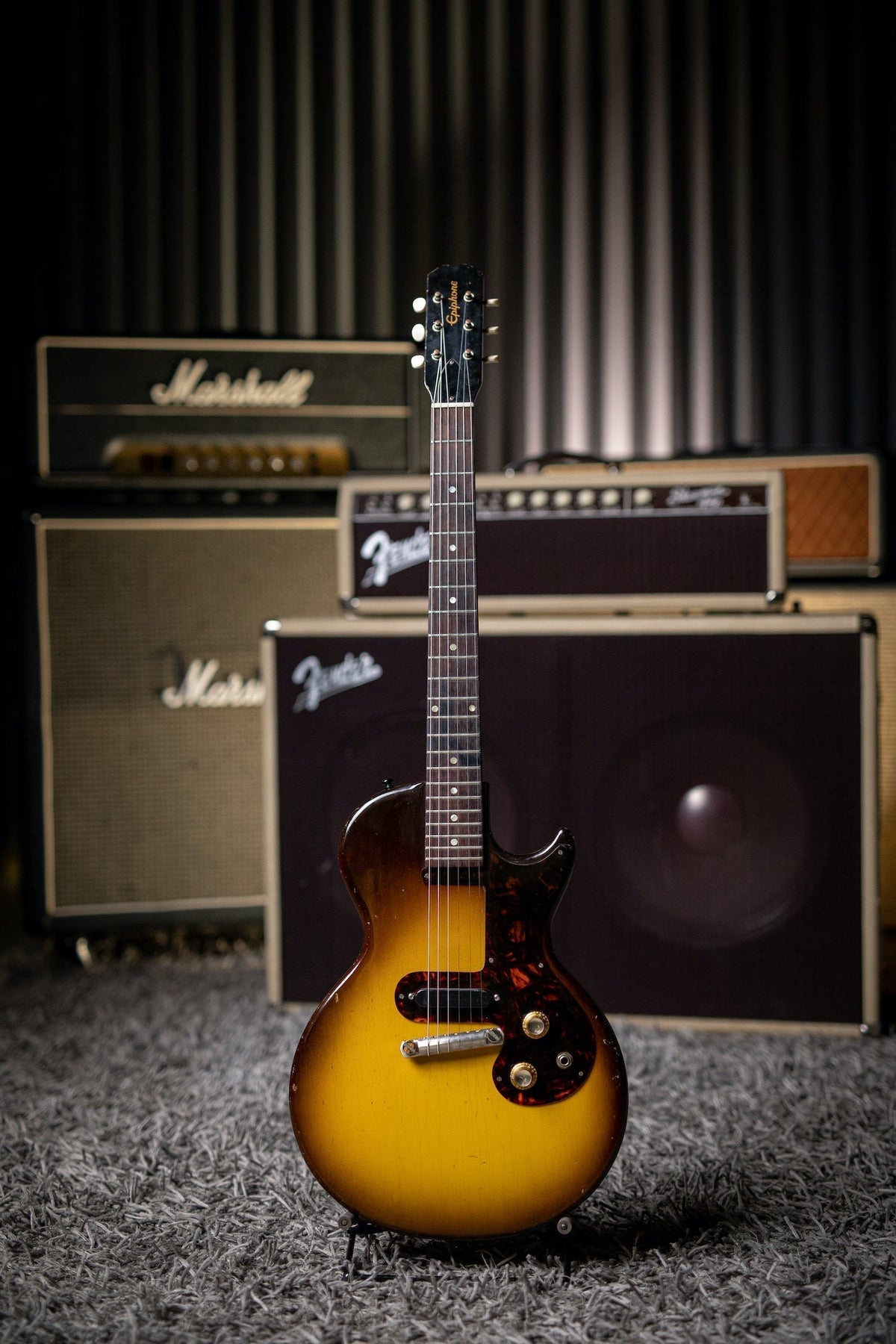 1961 Epiphone Olympic Electric Guitar - Sunburst