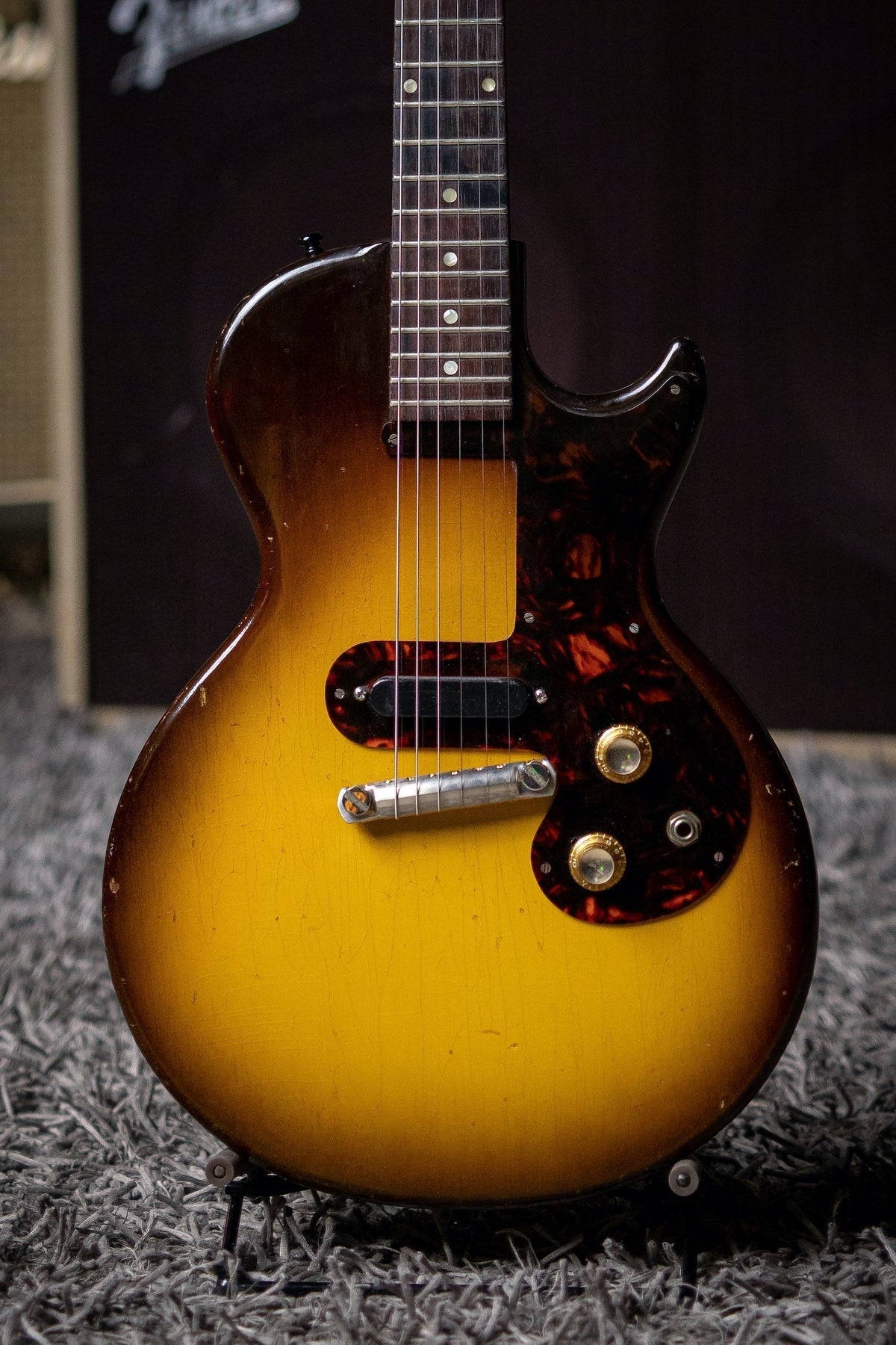 1961 Epiphone Olympic Electric Guitar - Sunburst