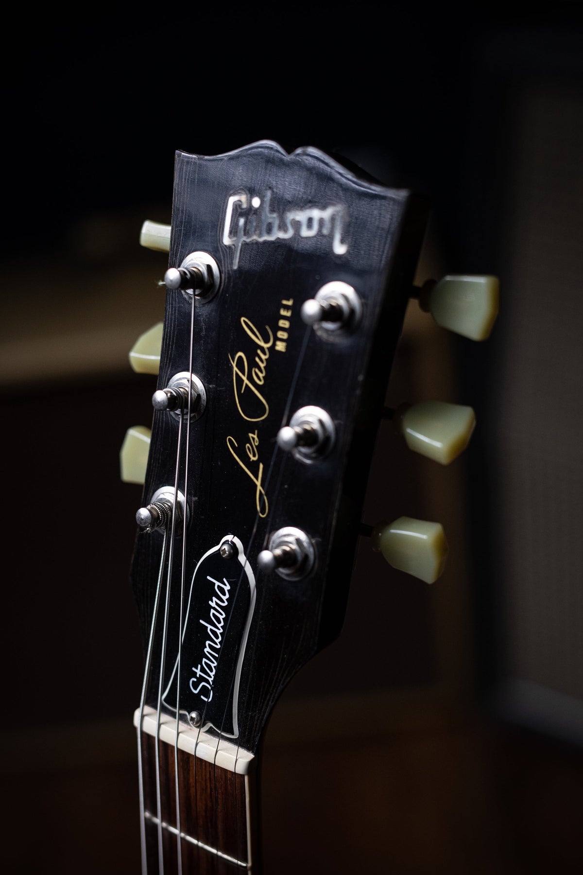1989 Gibson Les Paul Standard Electric Guitar [Signed by Ace Frehley] - Ebony