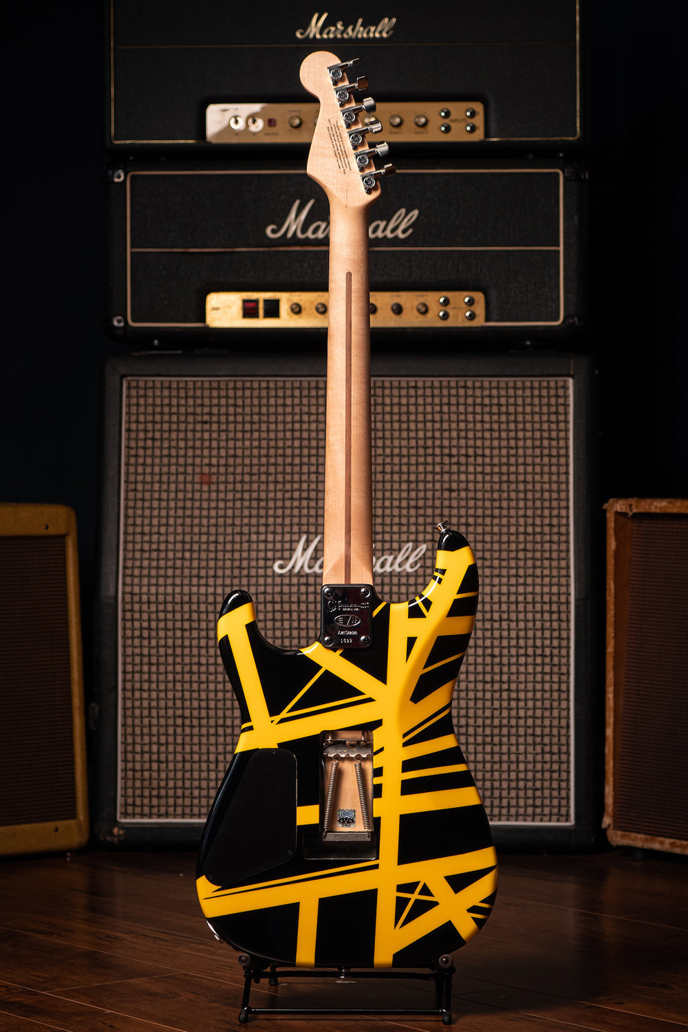 2005 Charvel EVH Art Series LTD Electric Guitar - Black/Yellow