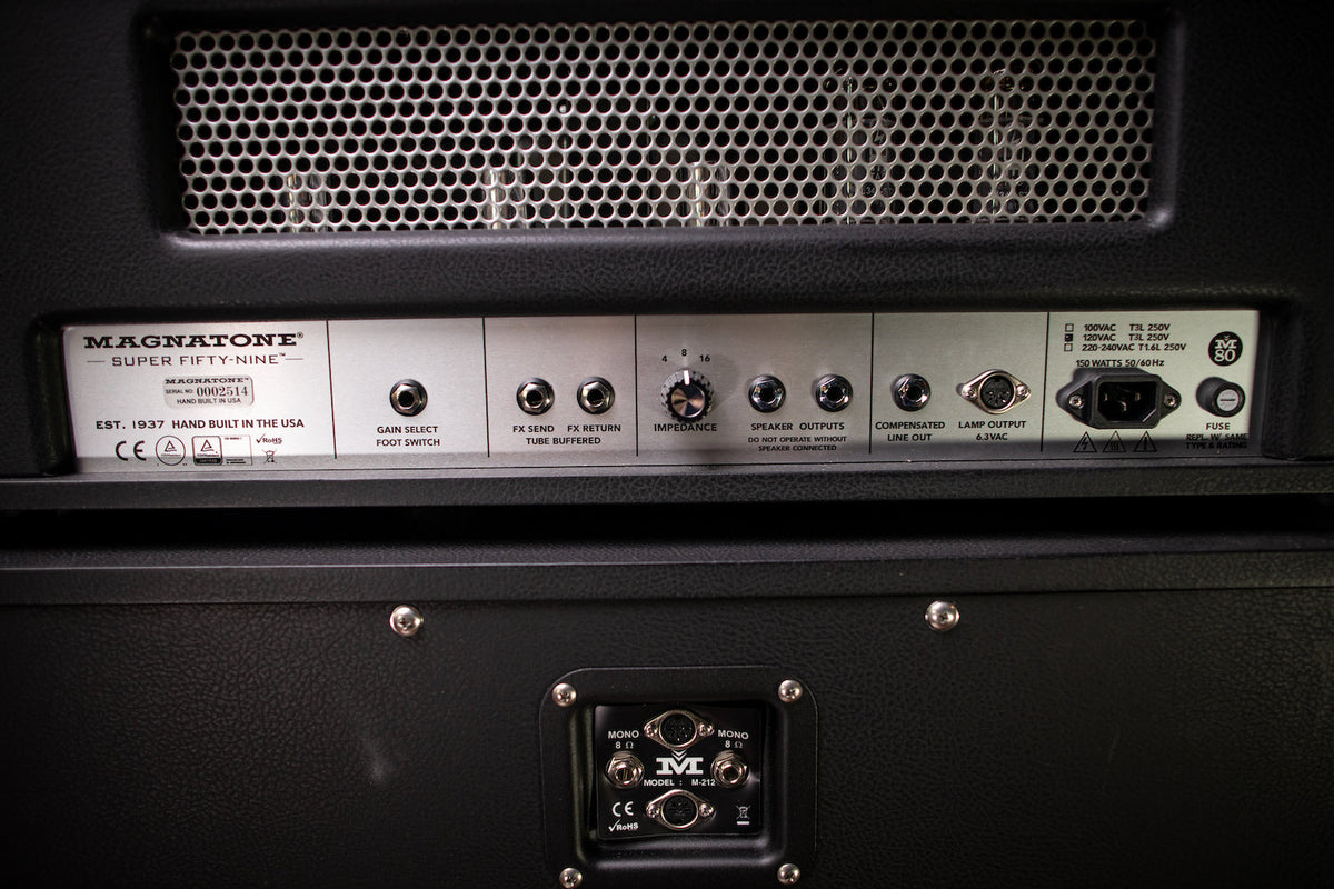 Magnatone Super Fifty-Nine M-80 Head Amp