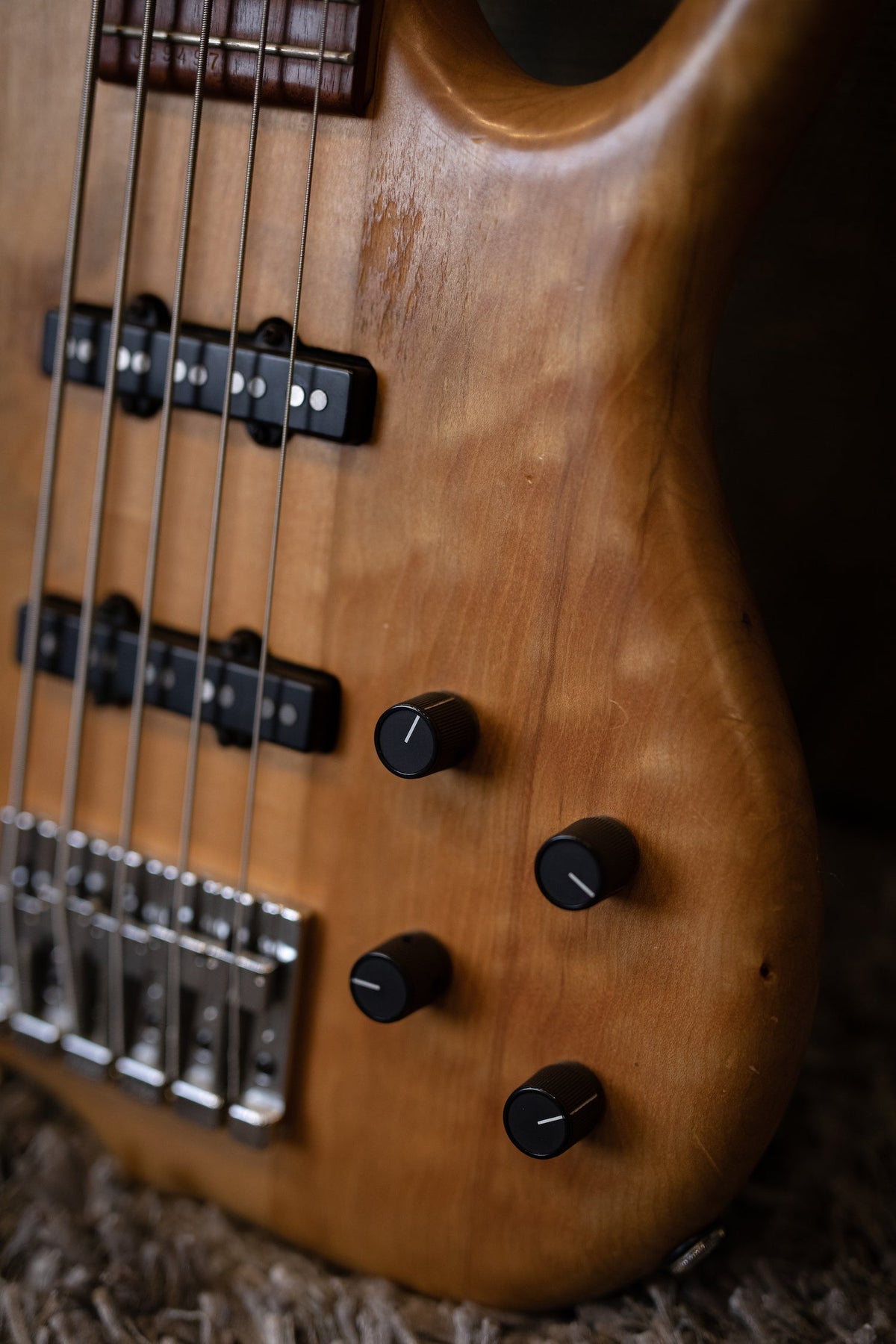 1998 Ken Smith CCR5J Five String - Natural