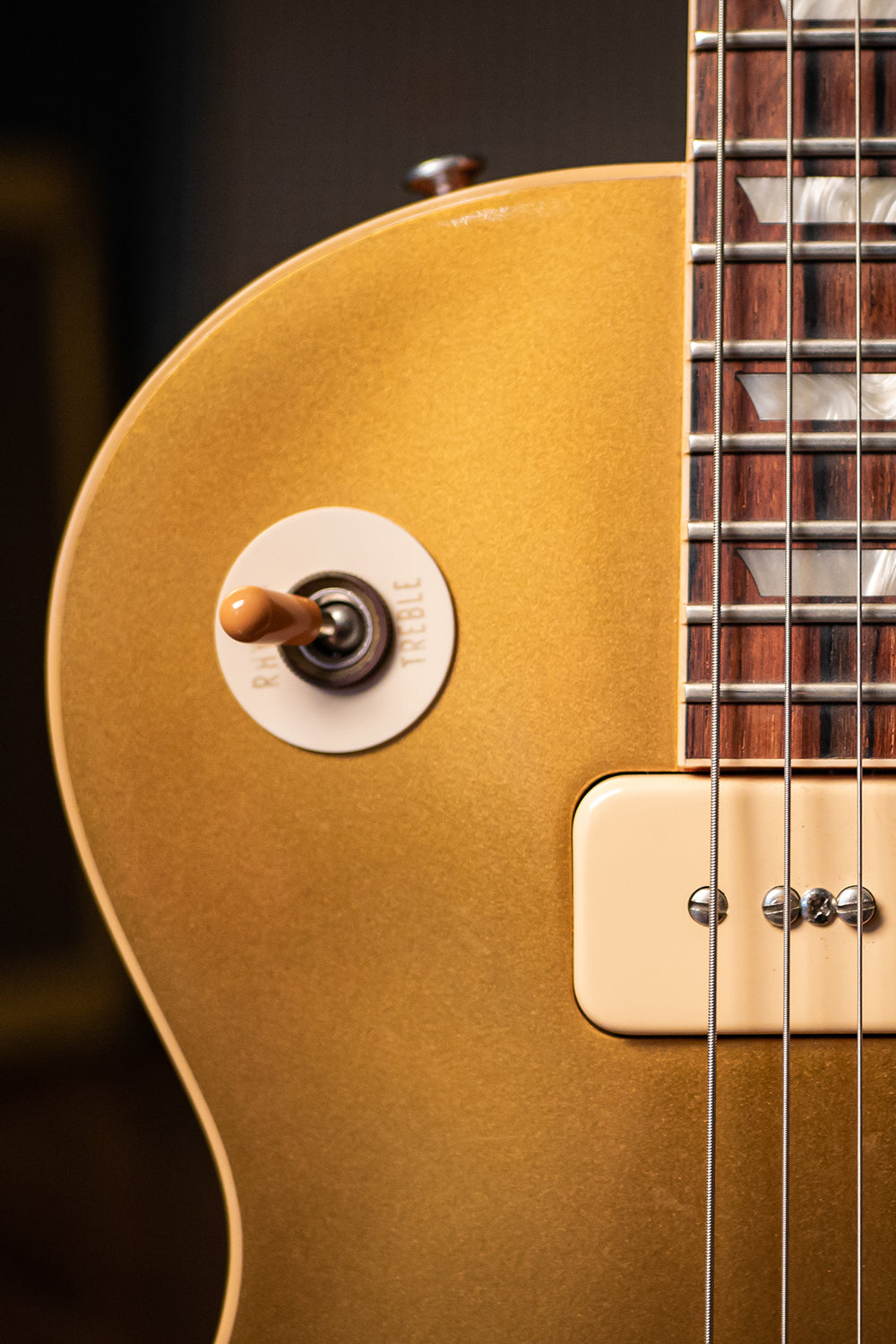 2008 Gibson Custom Shop 1956 Les Paul R6 Electric Guitar - Gold Top