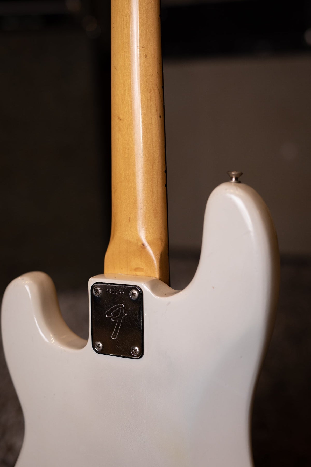 1975 Fender Precision Bass - Olympic White