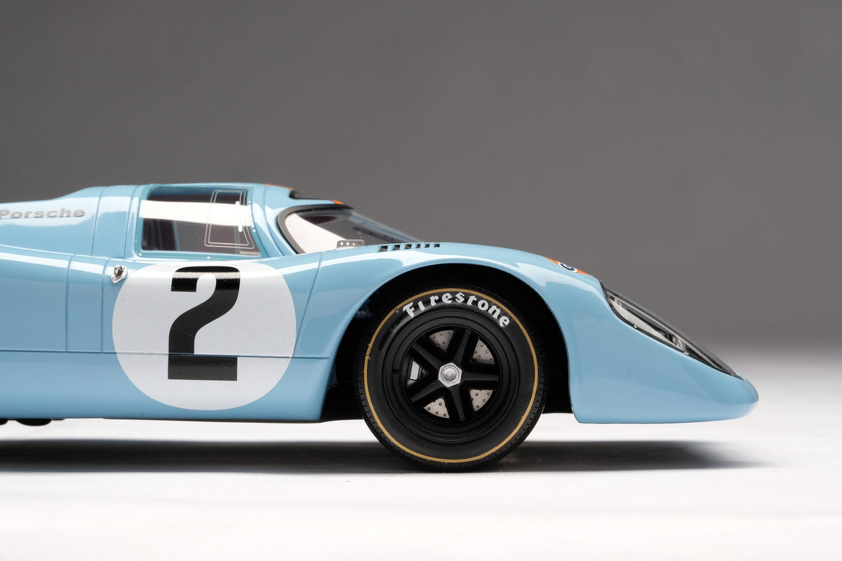 Amalgam Collection - Porsche 917K  1970 Daytona Winner  Road & Track Edition  1:18 Scale