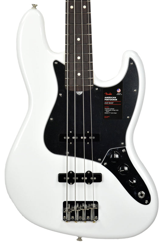 Fender American Performer Jazz Bass Arctic White US19008694