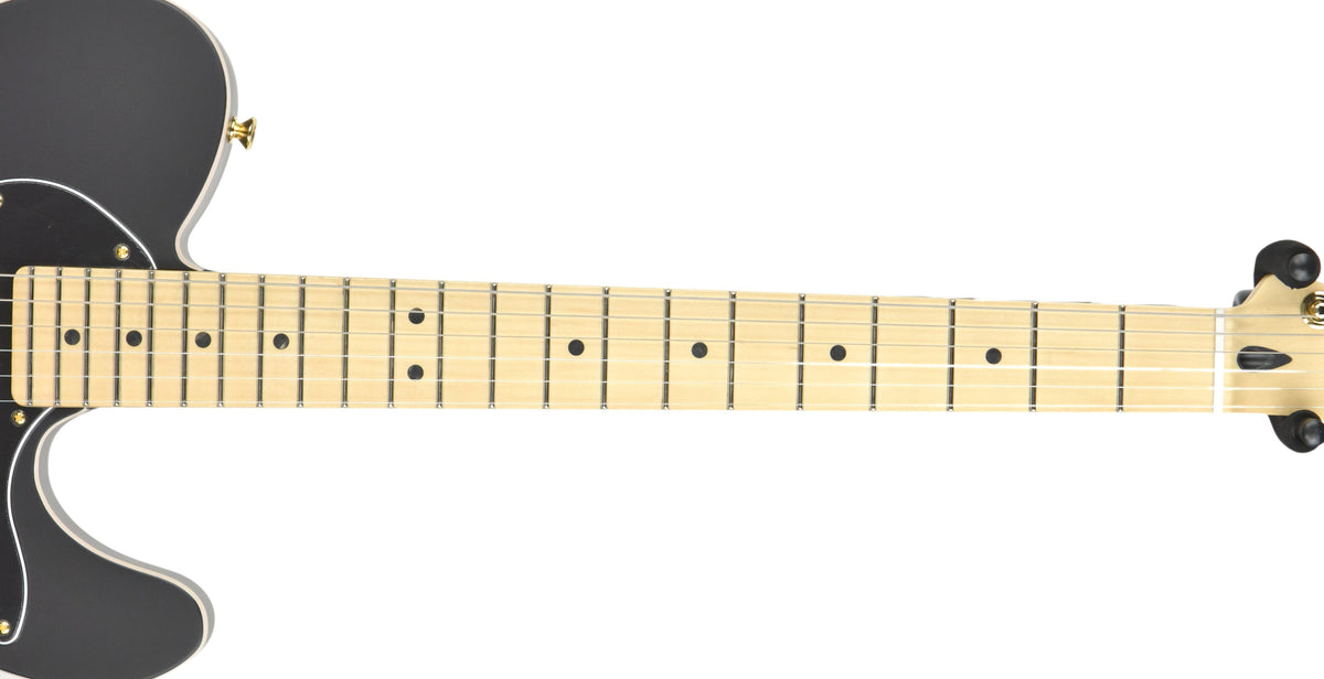 Fender LTD Deluxe Telecaster Thinline in Matte Black MX18194692