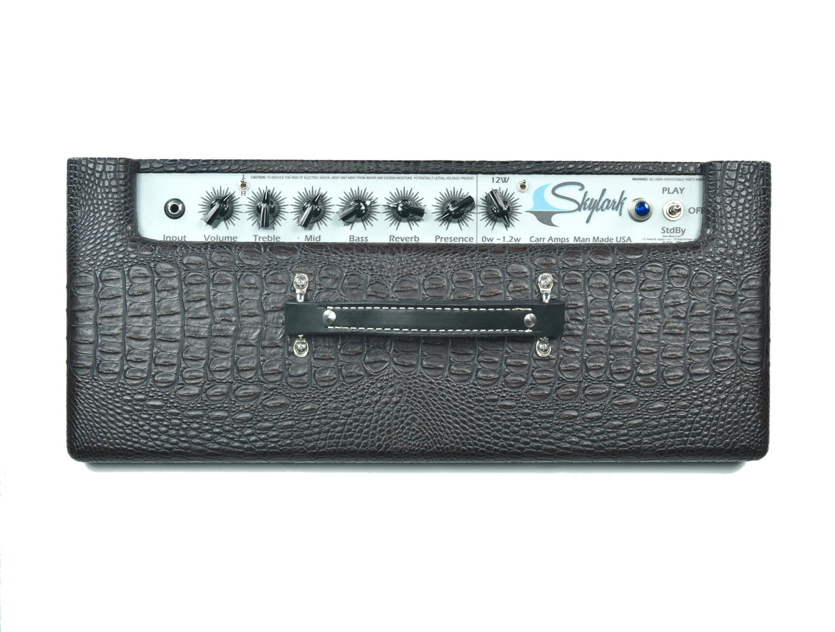 Carr Skylark Guitar Amp 1x12 Combo in Brown Gator 0638