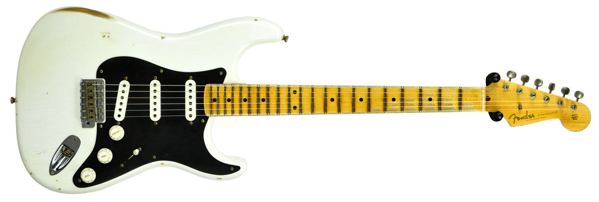 Fender Custom Shop Ancho Poblano Stratocaster in White Blonde CZ539784