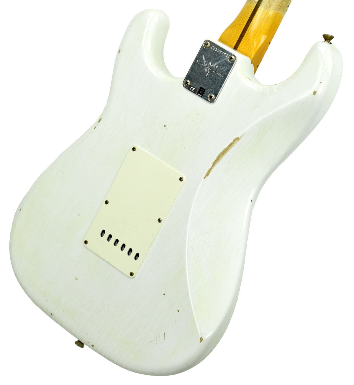 Fender Custom Shop Ancho Poblano Stratocaster in White Blonde CZ539784