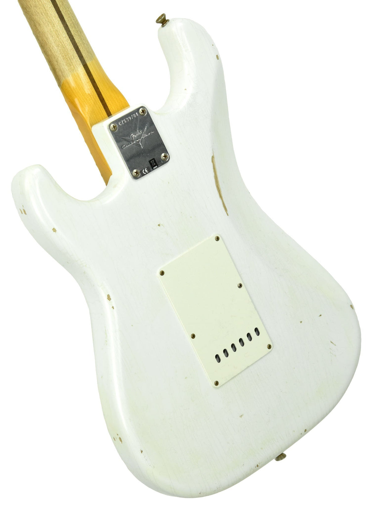 Fender Custom Shop Ancho Poblano Stratocaster in White Blonde CZ539784