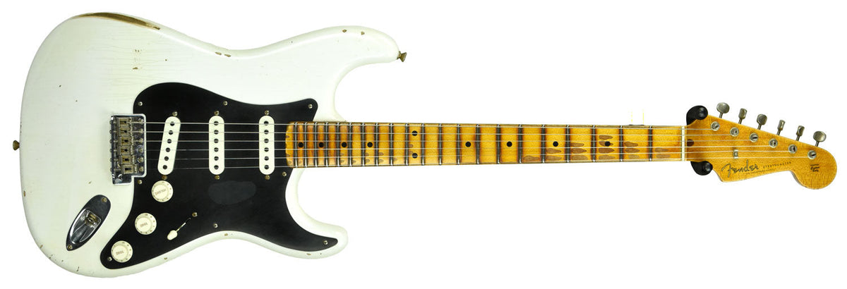 Fender Custom Shop Ancho Poblano Stratocaster in White Blonde CZ538038