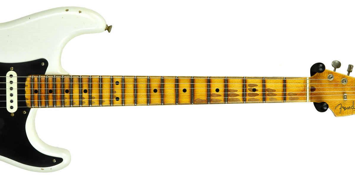 Fender Custom Shop Ancho Poblano Stratocaster in White Blonde CZ538038
