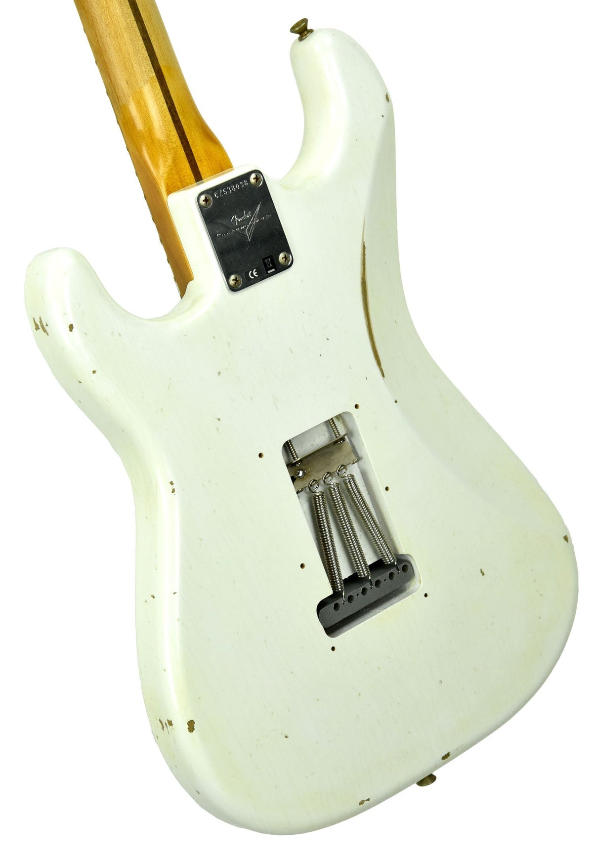 Fender Custom Shop Ancho Poblano Stratocaster in White Blonde CZ538038