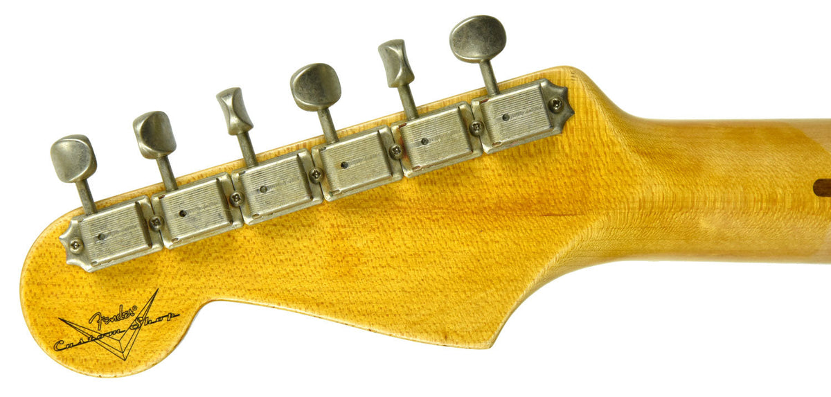 Fender Custom Shop Ancho Poblano Stratocaster in White Blonde CZ538038