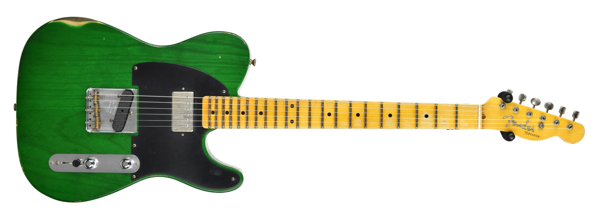 Fender Custom Shop 52 H/S Telecaster Relic Emerald Green Transparent R99211
