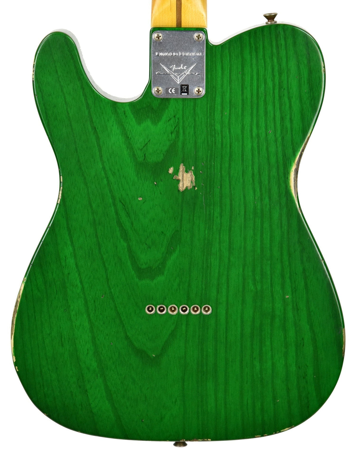Fender Custom Shop 52 H/S Telecaster Relic Emerald Green Transparent R99211
