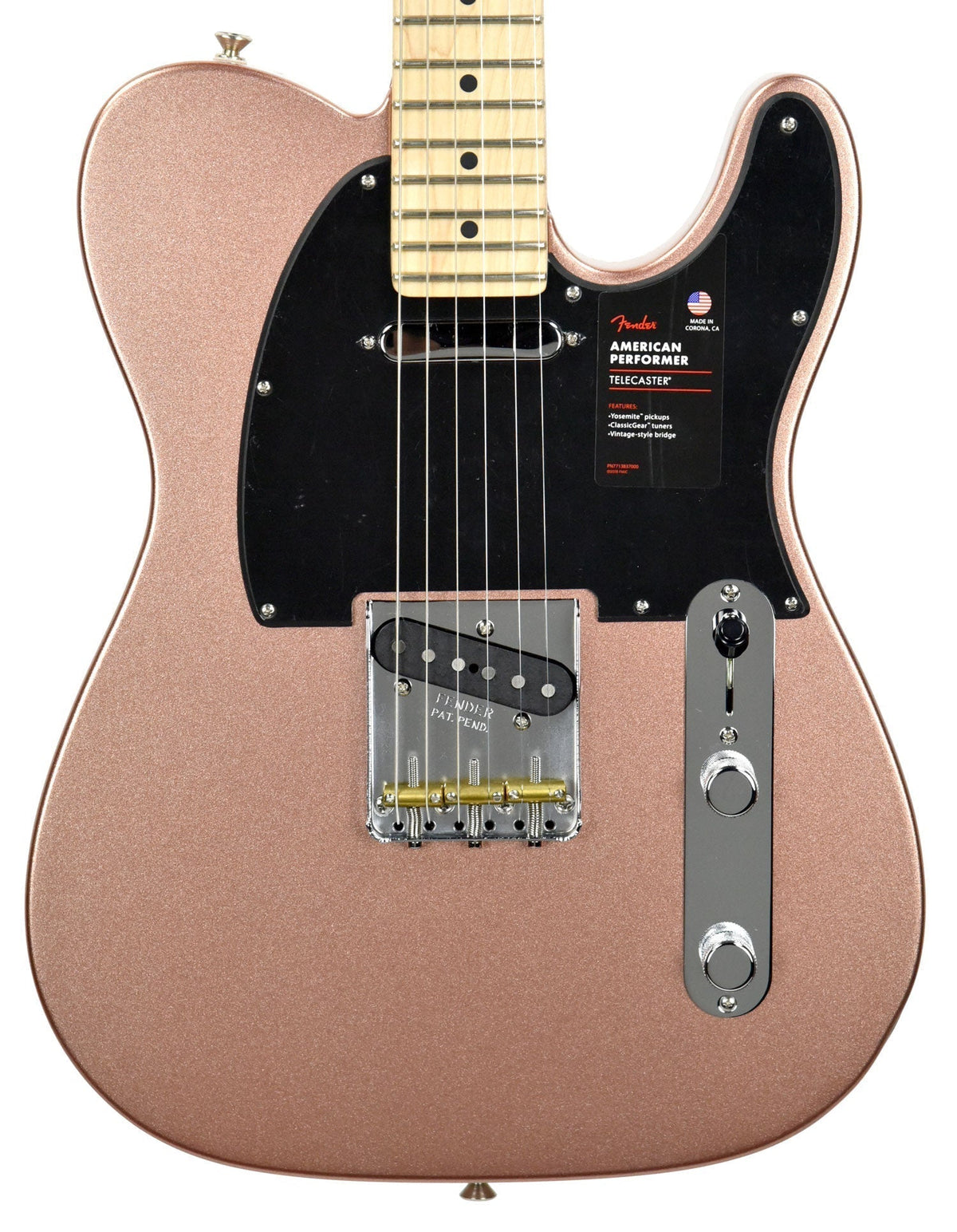 Fender American Performer Telecaster in Penny US19067216