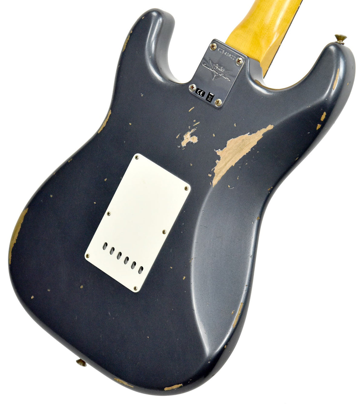 Fender Custom Shop 61 Stratocaster Relic Charcoal Frost Metallic CZ543022