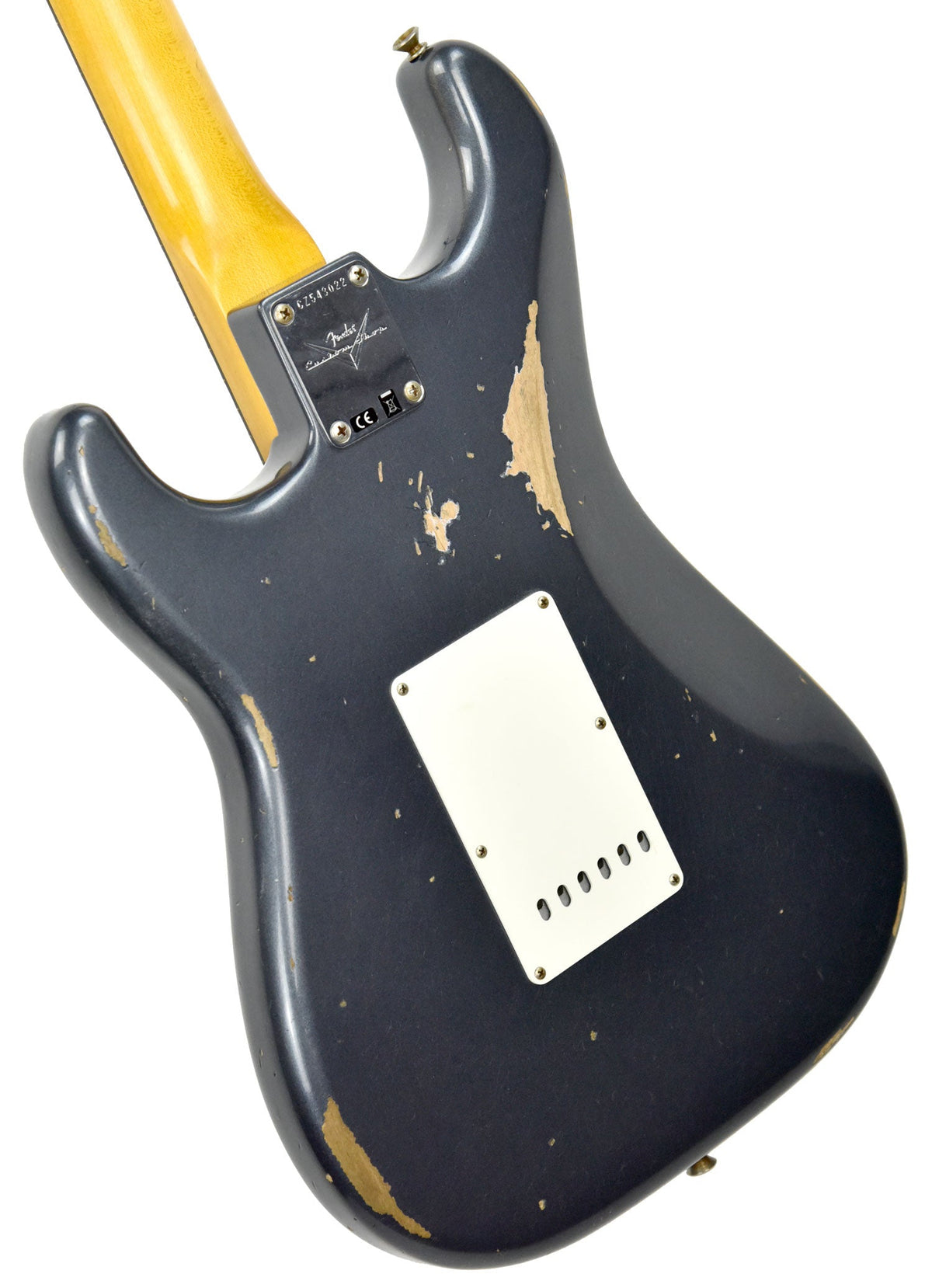 Fender Custom Shop 61 Stratocaster Relic Charcoal Frost Metallic CZ543022