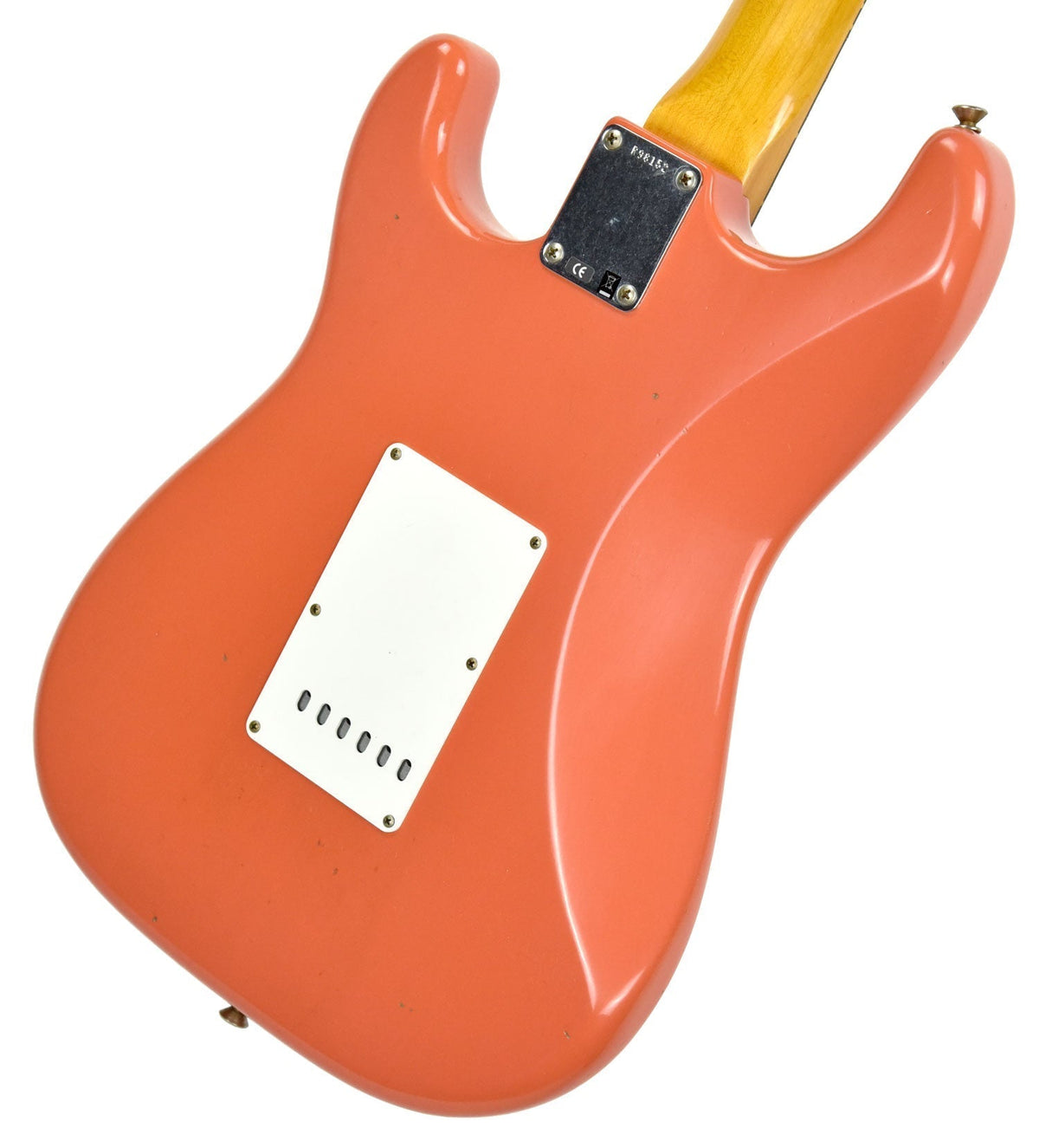 Fender Custom Shop 63 Stratocaster Journeyman Relic Fiesta Red/Salmon Pink R98152