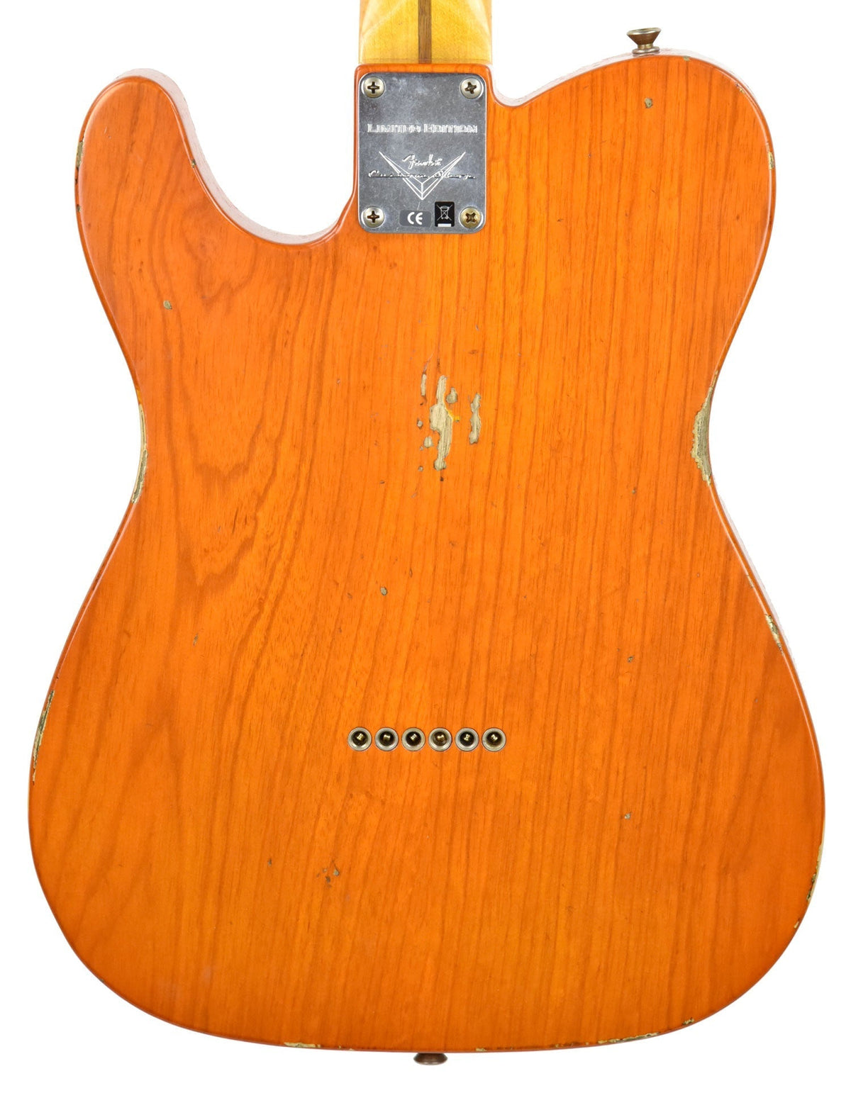 Fender Custom Shop 52 H/S Telecaster Relic in Sunset Orange Transparent R99028