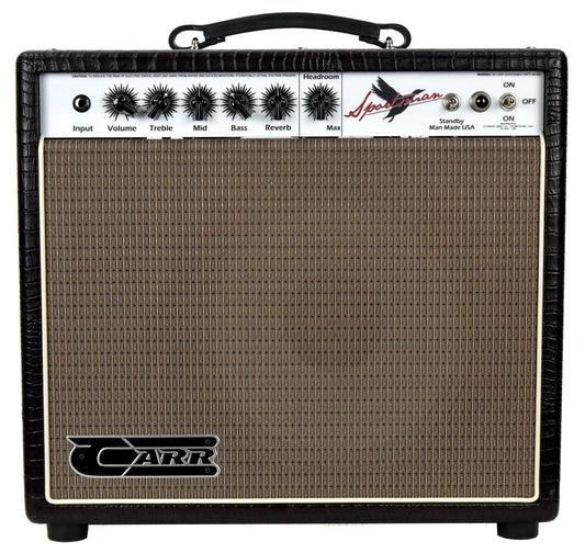Carr Sportsman 1x12 Combo in Brown Gator 417