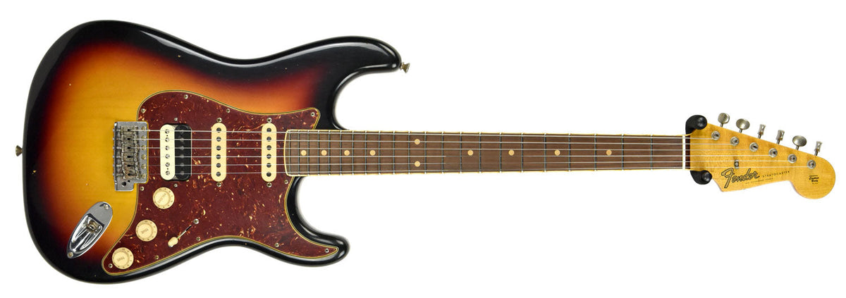 Fender Custom Shop Postmodern HSS Stratocaster Relic in 3 Tone Sunburst XN11100