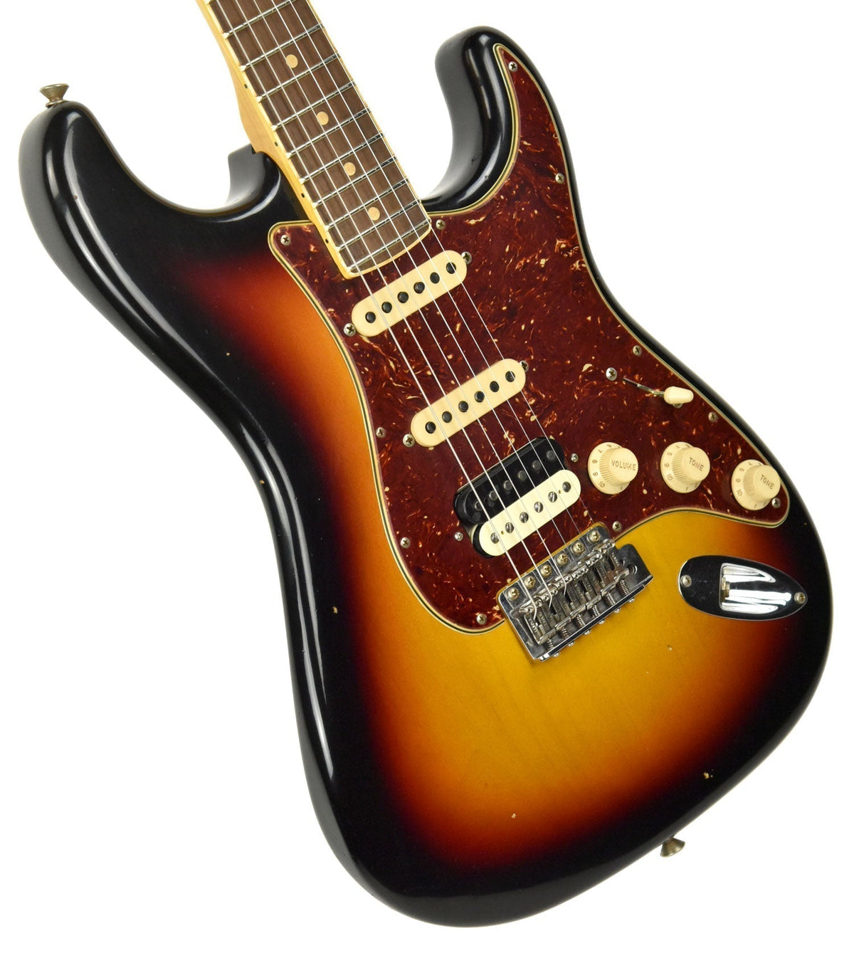 Fender Custom Shop Postmodern HSS Stratocaster Relic in 3 Tone Sunburst XN11100