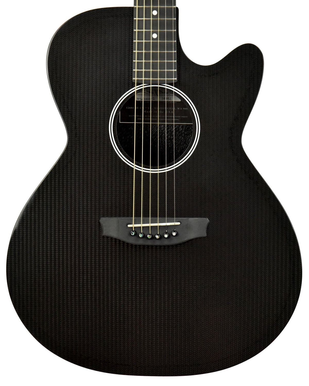 Rainsong H-WS1000N2 Carbon Fiber Acoustic Electric 19451