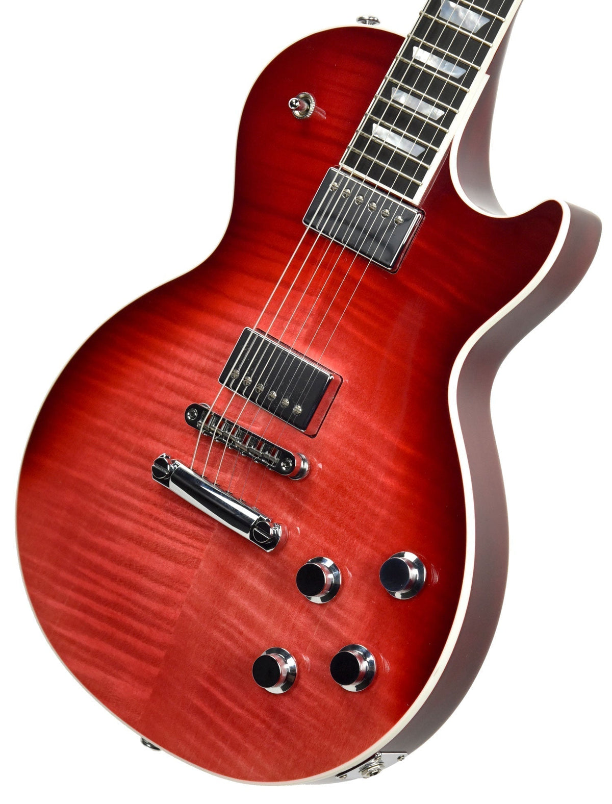 USED 2018 Gibson HP Les Paul in Blood Orange Fade 180060067