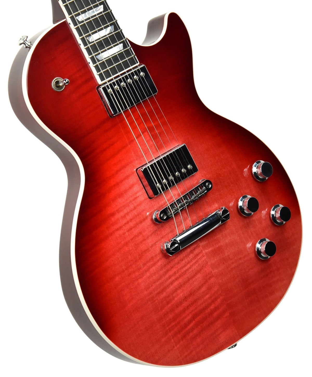 USED 2018 Gibson HP Les Paul in Blood Orange Fade 180060067