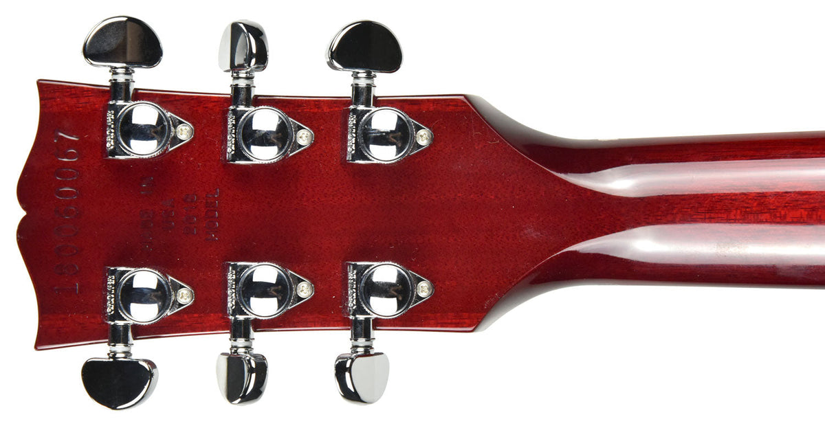 USED 2018 Gibson HP Les Paul in Blood Orange Fade 180060067