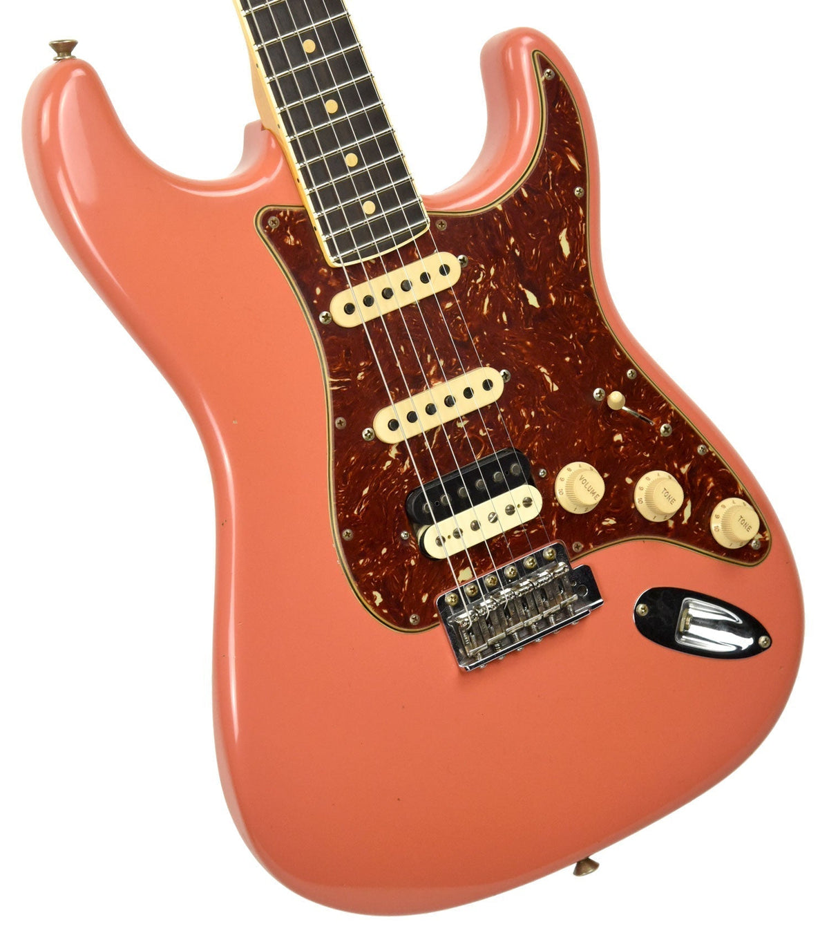 Fender Custom Shop Postmodern HSS Stratocaster Relic in Salmon Pink XN11532