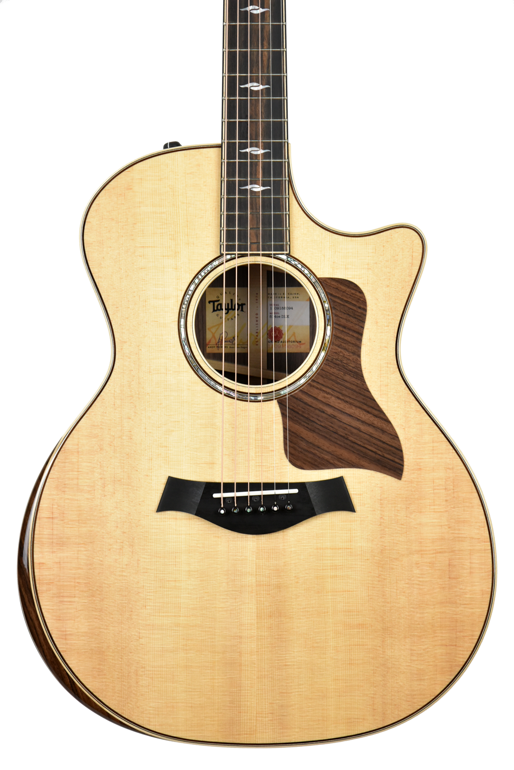 Taylor 814CE Deluxe V Class Bracing w/OHSC 1109188094