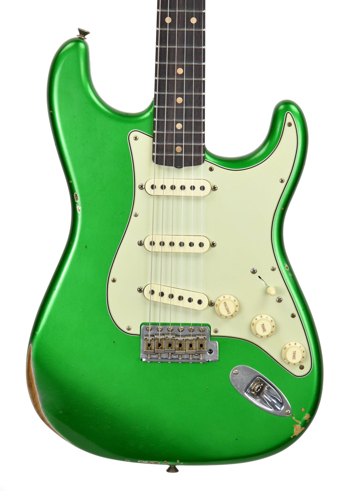 Fender Custom Shop 1961 Stratocaster Relic Candy Apple Green CZ537964