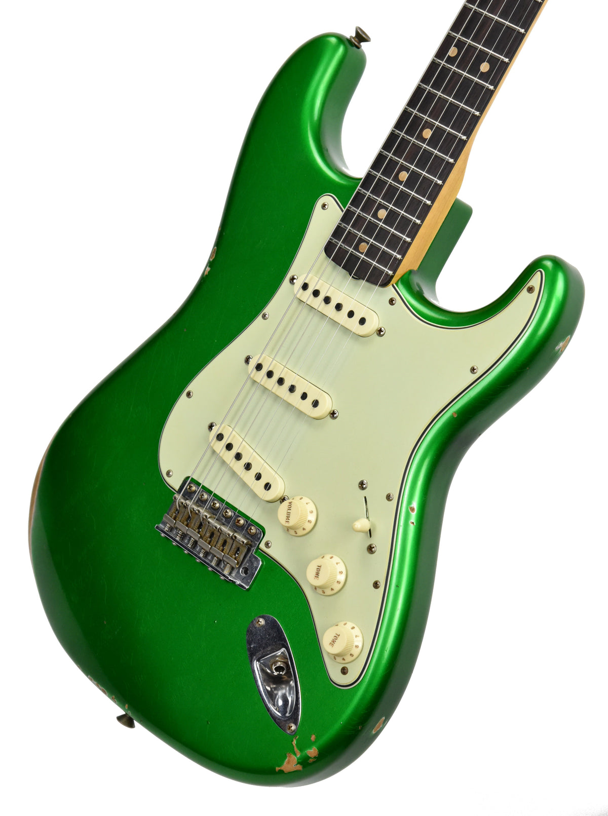 Fender Custom Shop 1961 Stratocaster Relic Candy Apple Green CZ537964