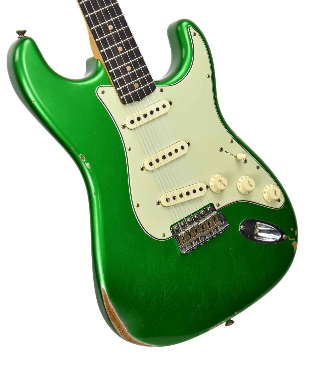 Fender Custom Shop 1961 Stratocaster Relic Candy Apple Green CZ537964