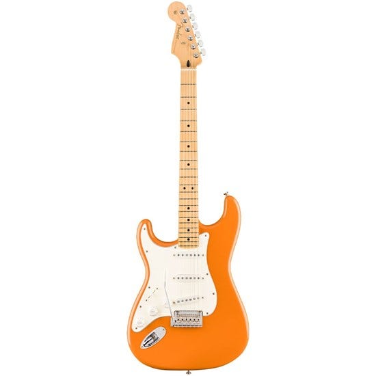Fender Stratocaster Player Series Left Handed Electric Guitar - Capri Orange