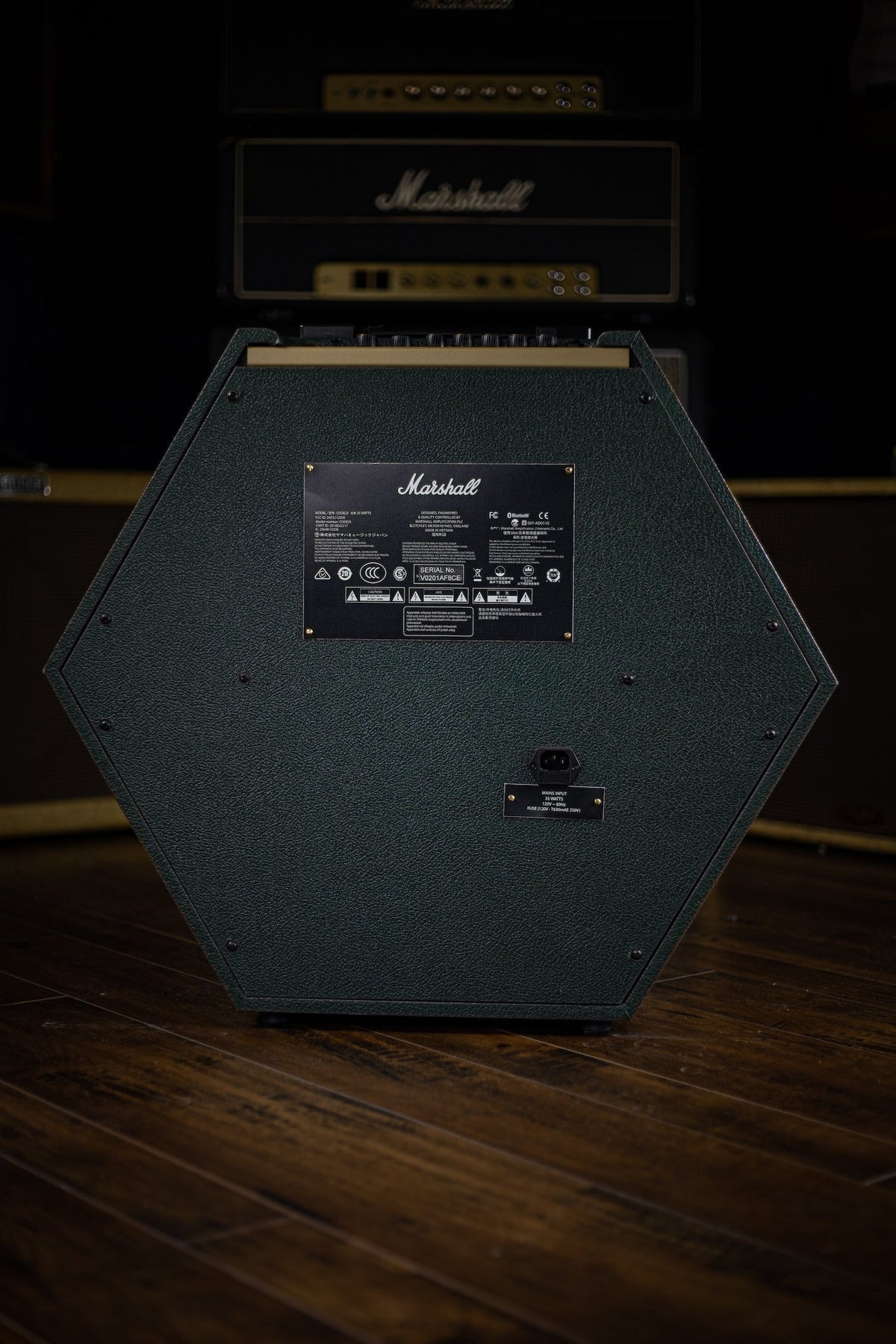 2019 Marshall Code 25 "Hexagon" Combo Amp British Racing Green