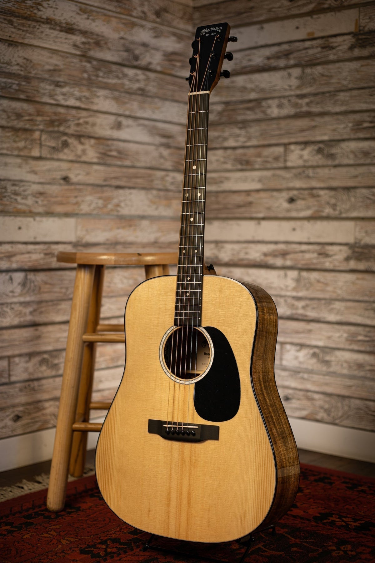 Martin D-12E Koa Acoustic-Electric Guitar - Natural