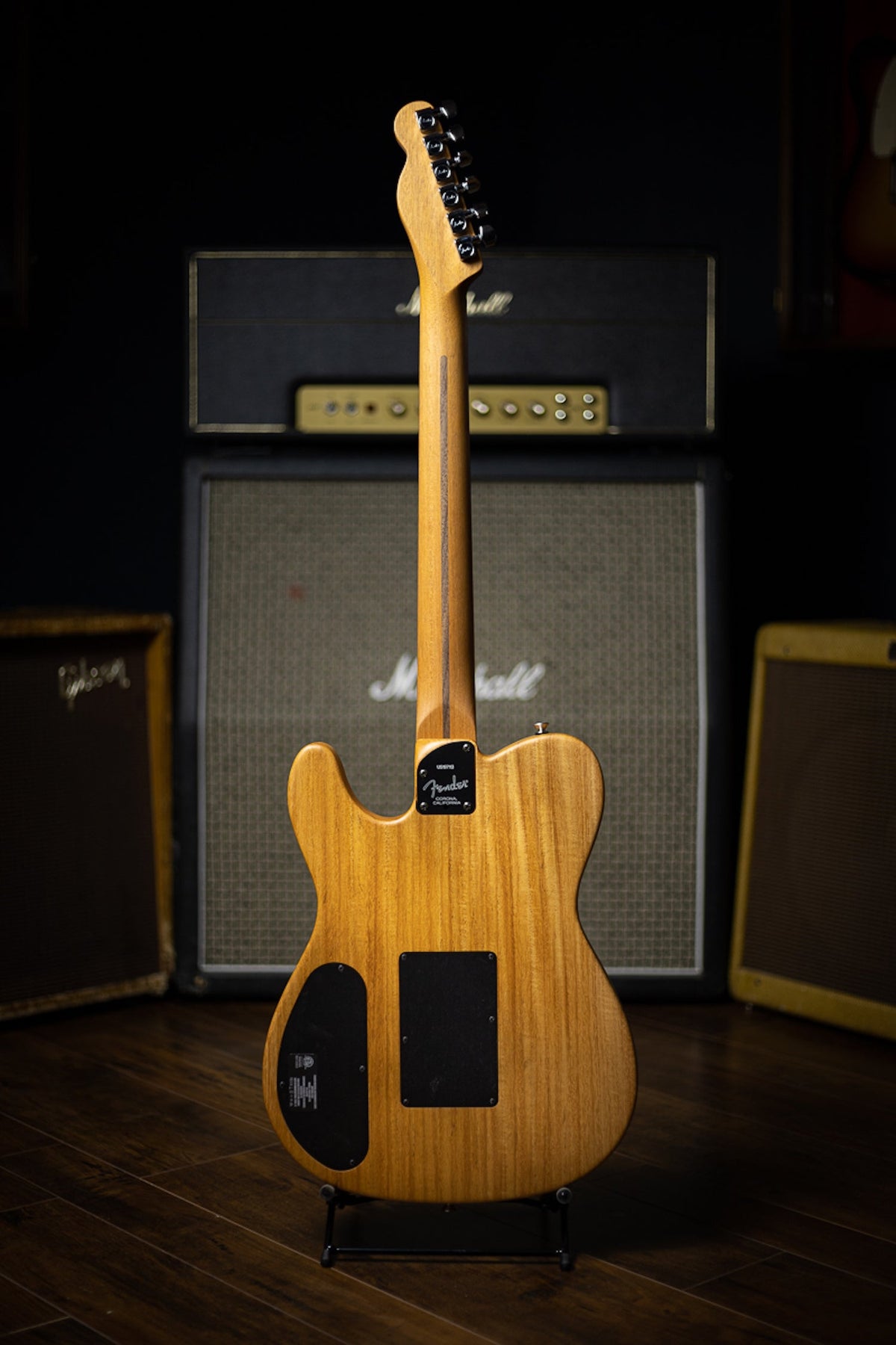 Fender American Acoustasonic Telecaster Electric Guitar - Natural